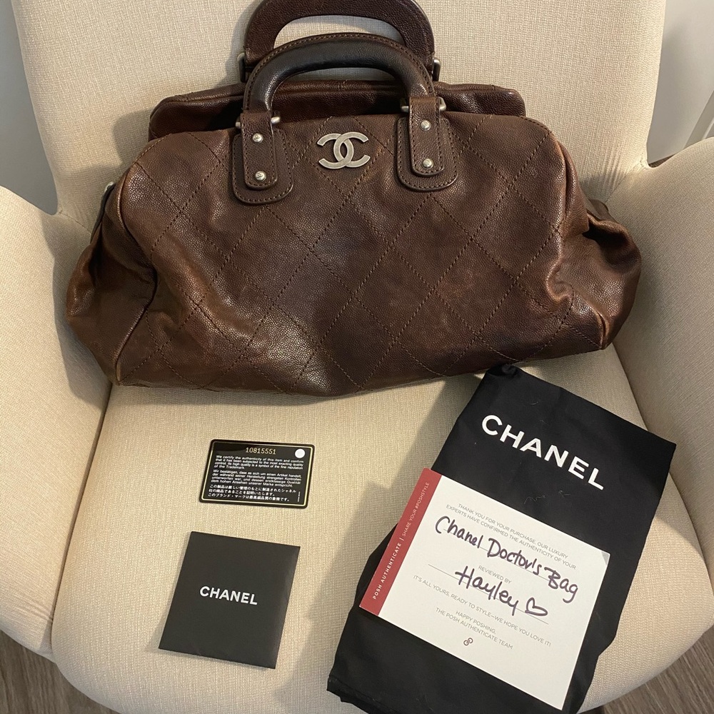 Authenticated Chanel Doctors Bag